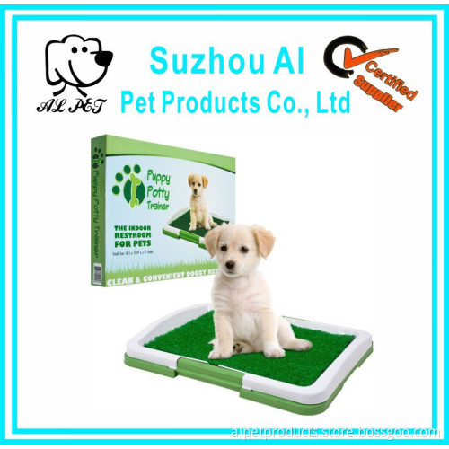 Puppy Potty Training Grass Mat Pee Poo Pad Indoor Dog Toilet